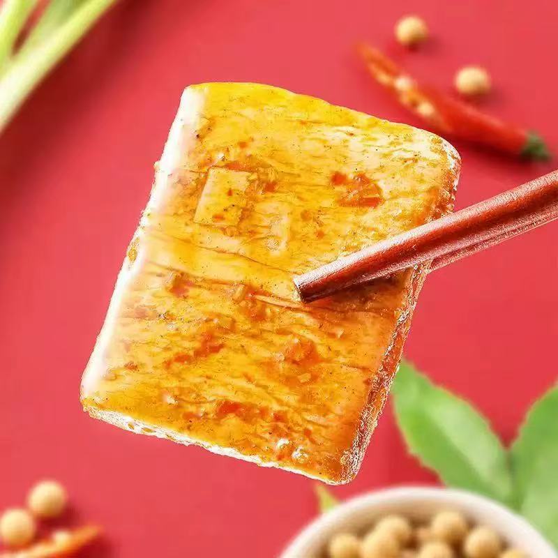 麦小呆素肉9号手撕素肉20g*20包/盒大豆制品豆干零食小吃休闲食品