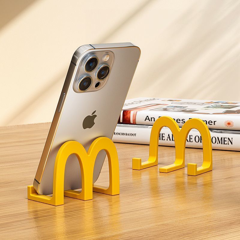 McDonald's desktop mobile phone bracket Small ornament Creative…