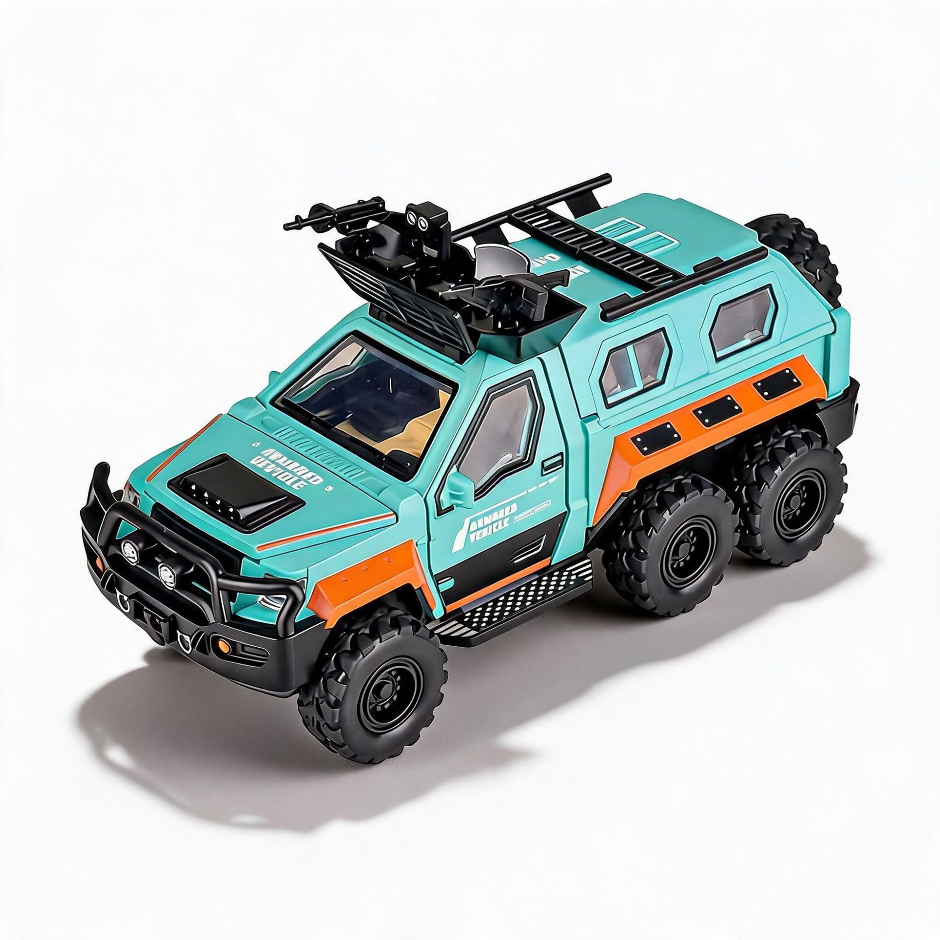 1: 24 puerta eléctrica de control remoto modelo de automóvil de aleación George Barton retroalimentación sonora y luz mecha apariencia juguetes del día de los niños