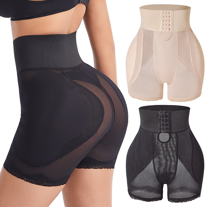 High-Waisted Shapewear Panties for Women Postpartum Body Shaping Buttock-Enhancing Hip-Lifting Fake Butt Lift Waist-Cinching Tummy Control Pants