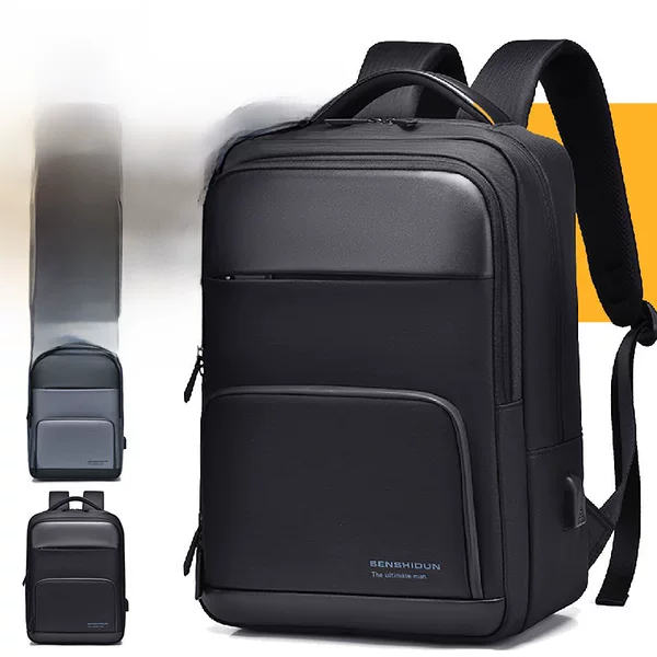Cross-border Men's Backpack Fashion Travel Women's Backpack High-level Touchability Computer Bag Large Capacity Lightweight Trendy Schoolbag