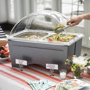Jin's German factory price direct PC transparent bread cover snack cover food cover try eating dust-proof transparent cover