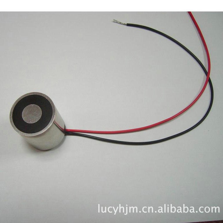 电磁铁UE-5030K直流小型电磁铁圆形吸盘工业电吸铁强磁吸盘式