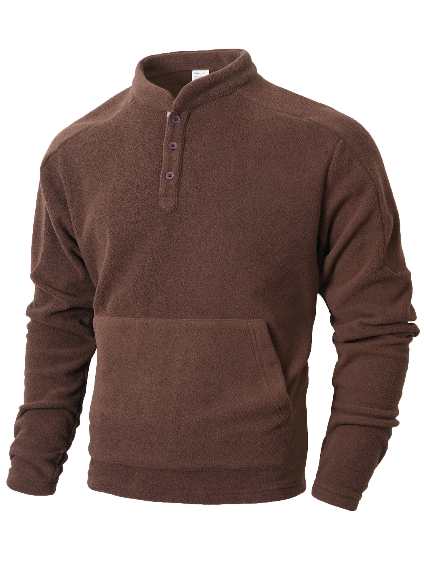 Nuevo tamaño transfronterizo europeo versátil otoño y invierno nuevo comercio exterior delgado manga larga cuello vertical personalidad europea y americana suéter casual hombre