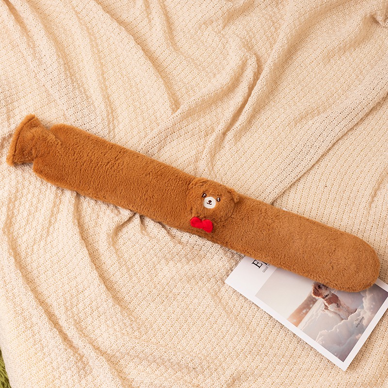 Bolsa de agua caliente larga inyección de agua para bebés plumbing extensión de chicas bolsa de agua caliente compresa caliente invierno cama cálida sábanas regalo image 9