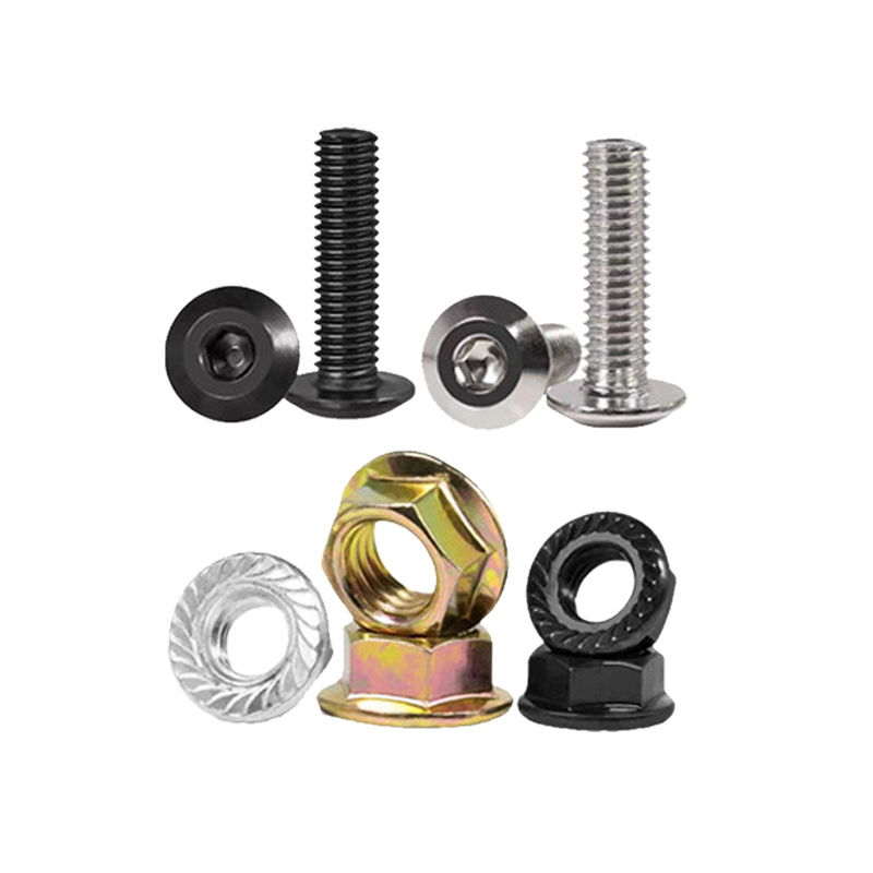 (2개) 가구 나사 니켈 도금 크로스 반전 가장자리 나사 대형 플랫 헤드 플랫 헤드 비스듬한 가장자리 가구 나사 카운터 침몰 헤드 선반 볼트