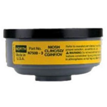 霍尼韦尔N75003防毒滤盒  巴固滤毒盒 霍尼韦尔全面罩 霍尼滤毒盒