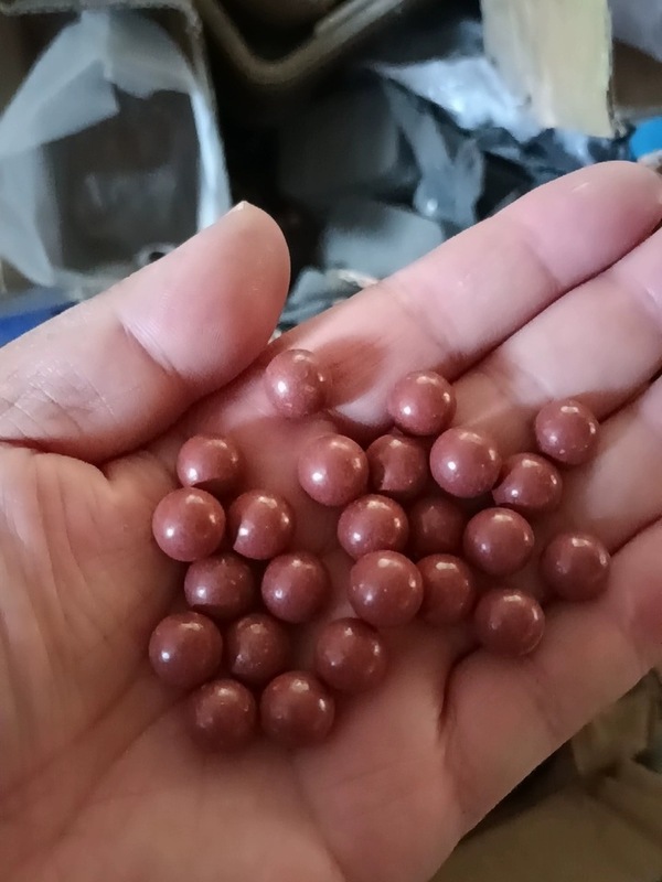 弹弓泥丸弹白色专用安全子弹8mm9mm10mm弹珠钢珠加重磁力泥球陶瓷|undefined