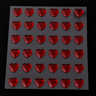 Tang traje antiguo disfraz maquillaje color diamante acrílico cara pegatinas de diamantes