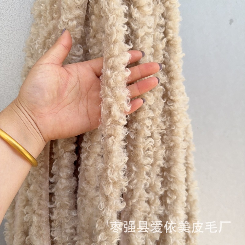 クロスボーダー模造羊カーリングストリップ衣類靴と帽子手作り DIY 人工毛レースアクセサリークリスマス装飾ぬいぐるみストリップ|undefined