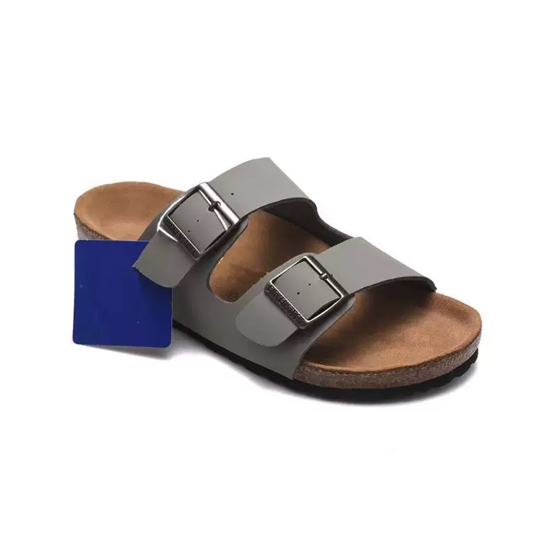 Birken凉鞋外贸2023厚底皮革软木大码35-46沙滩度假情侣拖鞋男女|undefined