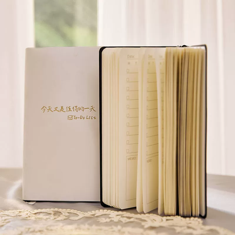 Книга-подсказка (планировщик) маленький Бенци, оптовая продажа, серия Beautiful Life, портативный TODOLIST, ежедневный планировальщик, учет, очищение, твёрдый переплёт