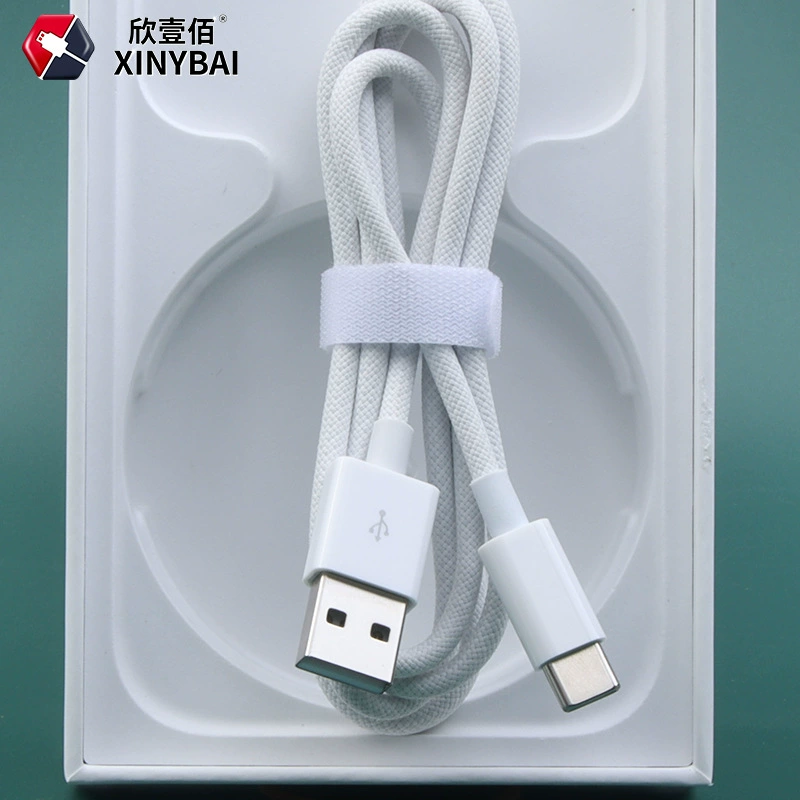 Apple, Huawei, совместимый мобильный телефон, длинный кабель для зарядки, 2 м, оптом