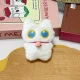 Cute plush pendant, doll, keychain, big eyes