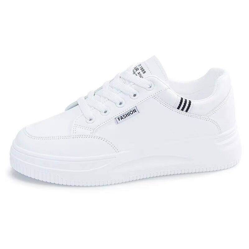 Comercio exterior al por mayor zapatos blancos de primavera y verano zapatos deportivos de mujer zapatos de skateboard universal zapatos suaves ligeros ociosos de mujer image 6