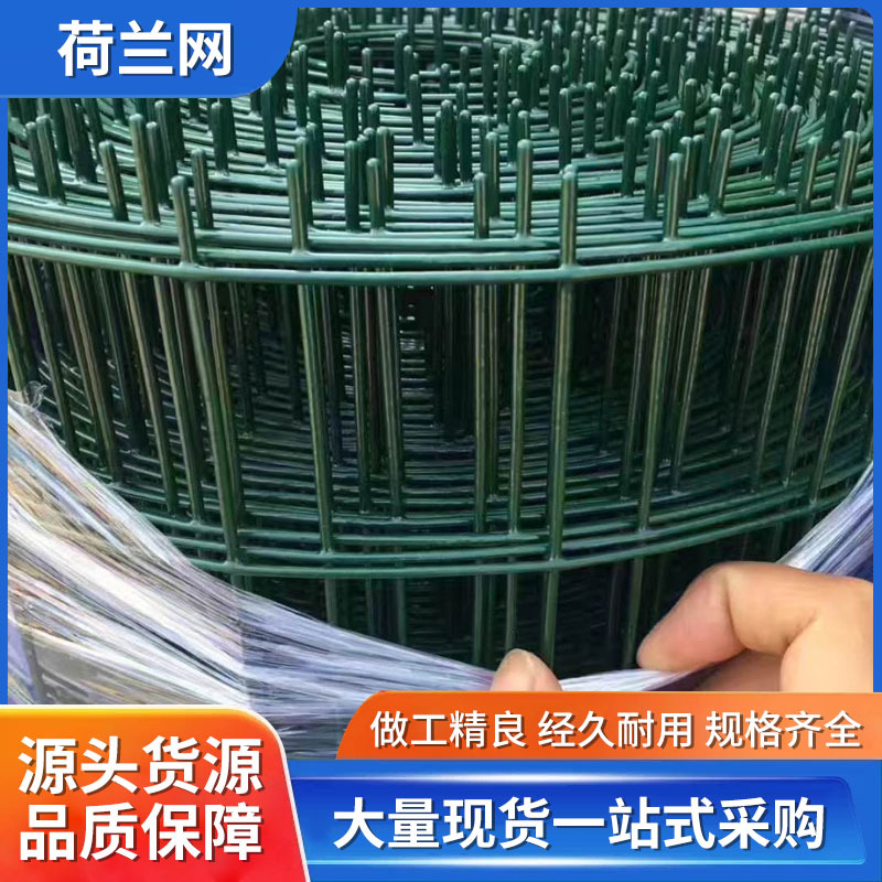 Alambre de hierro bajo en carbono Red holandesa Pollos y patos rurales Red de cría doméstica Estanque de peces Jardín Huerto Red de cercas de plantación bajo en carbono
