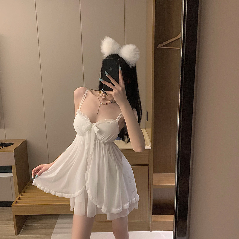 스커트 107#화이트[싱글슬링]