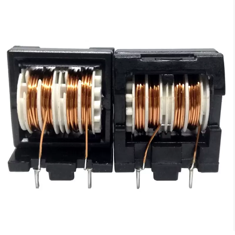 ET35共模滤波器电感1.2线4.5MH 立式四槽 ET35共模电感 扼流线圈