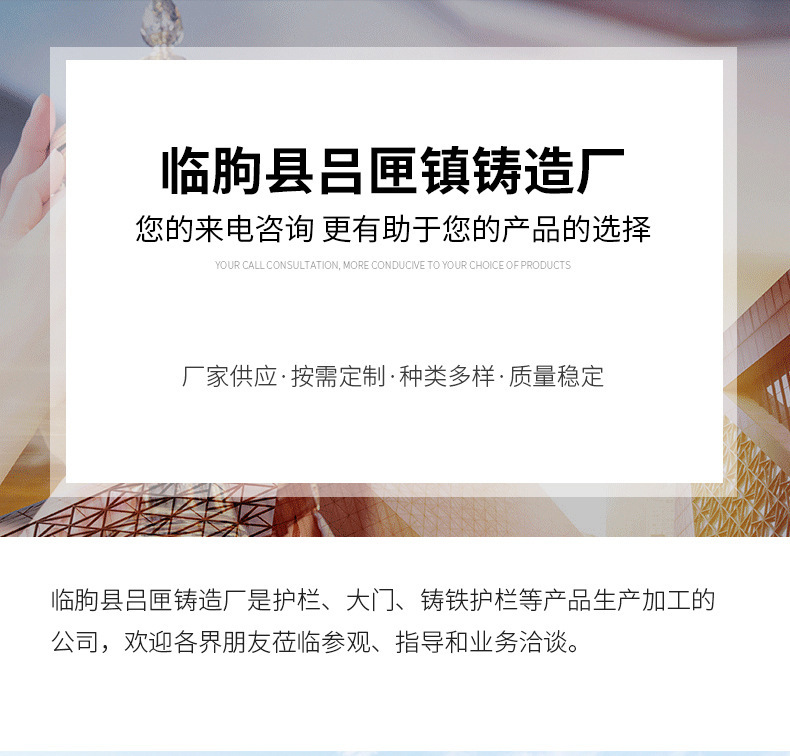 吕匣铝艺大门详情第一张