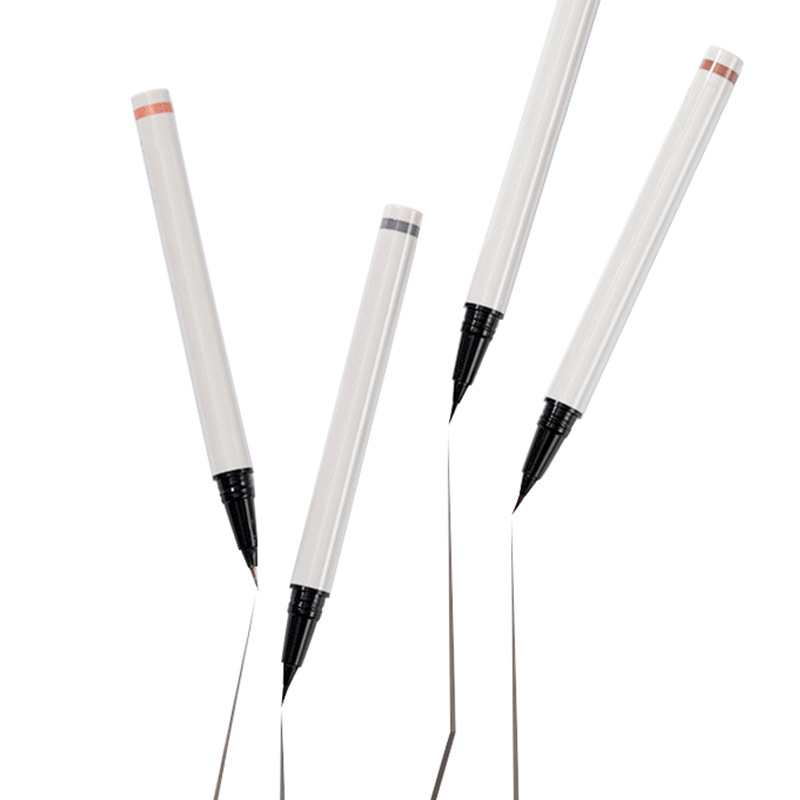 翠黛工厂 液体水眉笔野生眉超细防水防汗水眉笔定制加工贴牌oem