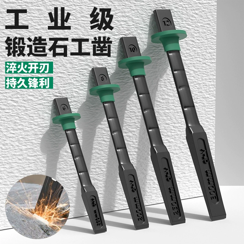 Промышленное долото высокой твердости цементное каменное долото плоское долото хром-ванадиевой стали долото сплава плоское долото ручное долото