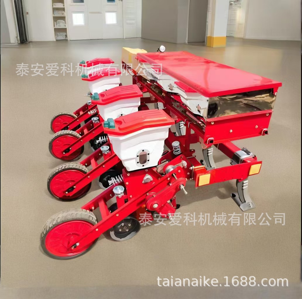 2025新款免耕悬浮玉米播种机仿地形玉米大豆花生精播机防拉弯腿子