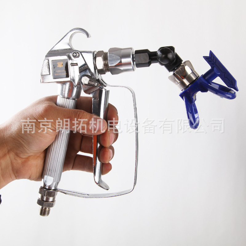 高压无气喷涂机万向头 加长杆万向接头 喷枪喷嘴活动旋转接头
