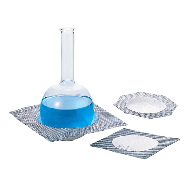 厂家灿孚陶瓷金属丝网6-139-21烧瓶用加热网