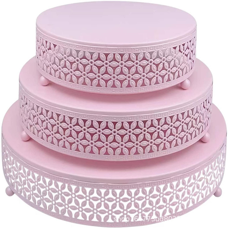 Transfronterizos Amazon temu postre estante de exhibición bandeja de pastel estante de pastel diseño de cumpleaños