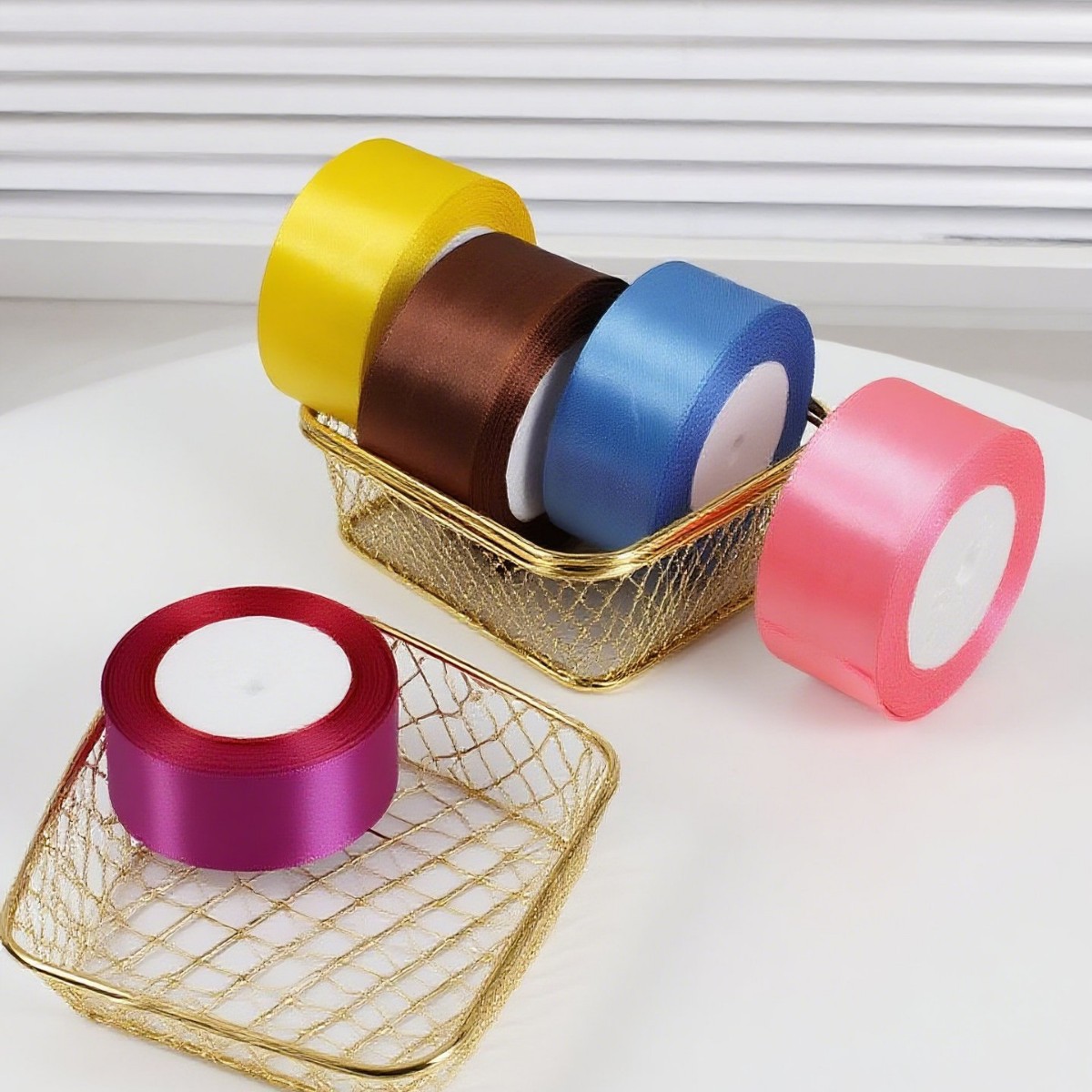 Mayorista 4cm de ancho cinta tela cinta regalo embalaje decoración de boda cinta
