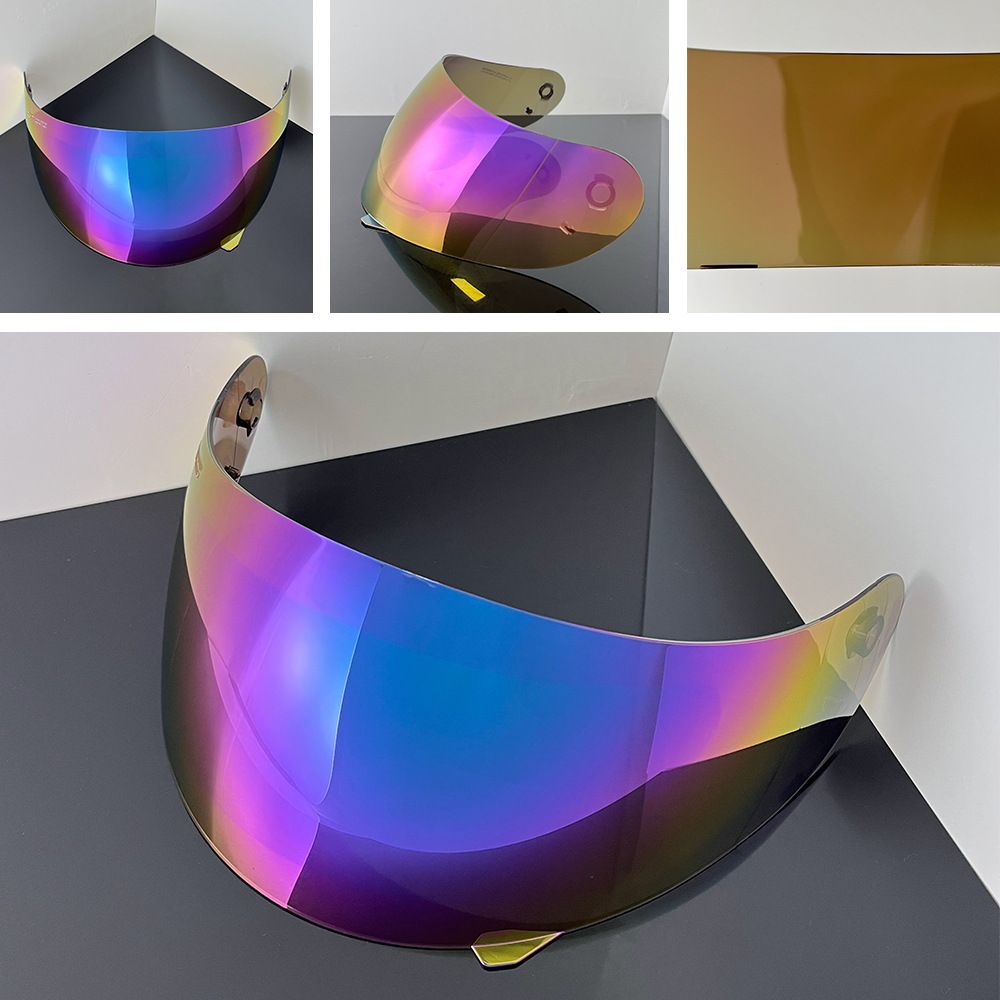 Motorcycle Helmet Lens Adapted to K3 K4 Old Model Electroplated High-Definition Anti-Uv Mirror Day and Night Universal