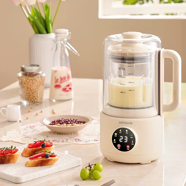 Soymilk machine household light tone full-automatic wall-breaking machine multi-functional large-capacity non-cooking non-filtering wall-breaking machine gift span