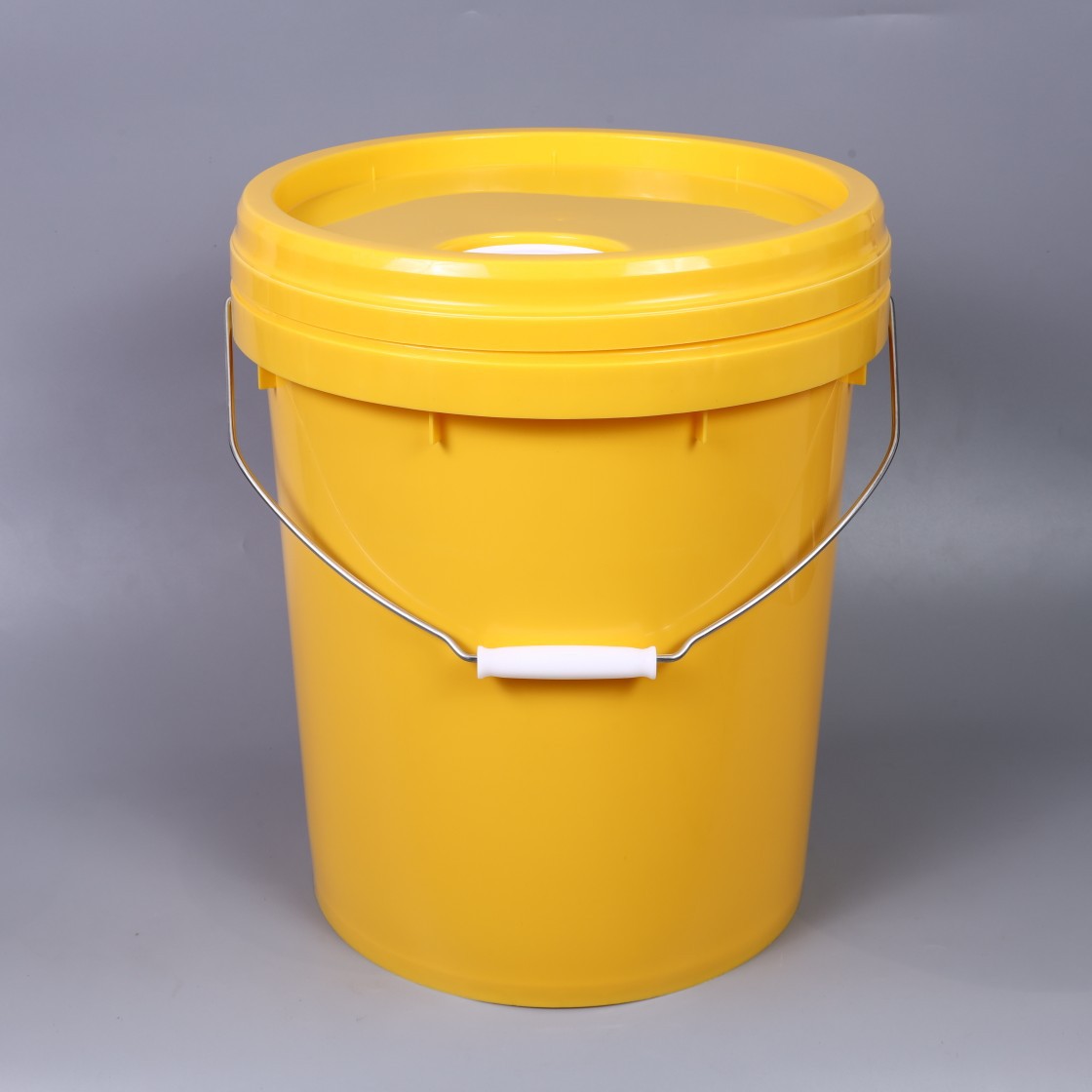 18L黄色塑料桶