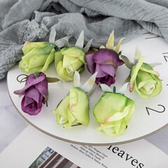 Artificial Flower Simulation Rose Wedding Handheld Flower Home Decor Background Prop Flower Wall Photography Backdrop MW43626