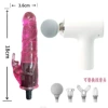 208 white fascia gun + 18*3.6CM pink extension head