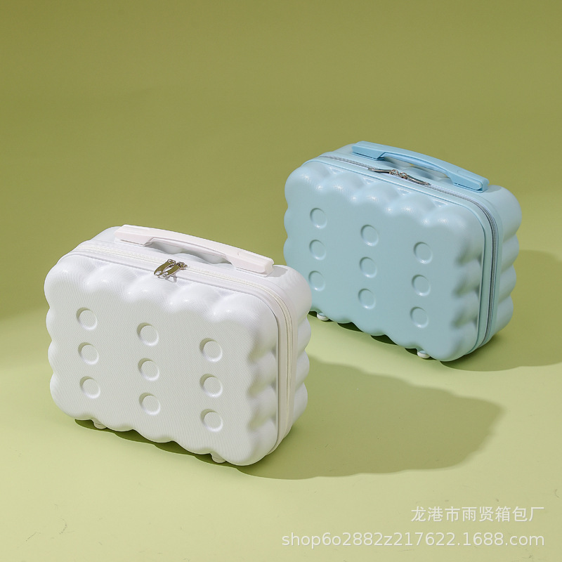 New Macaron Color Matching Suitcase Small Fresh Suitcase Biscuits Cute Accompanying Gift Box Printable Logo New Macaron Color Matching Suitcase Small Fresh Suitcase Biscuits Cute Accompanying Gift Box Printable Logo