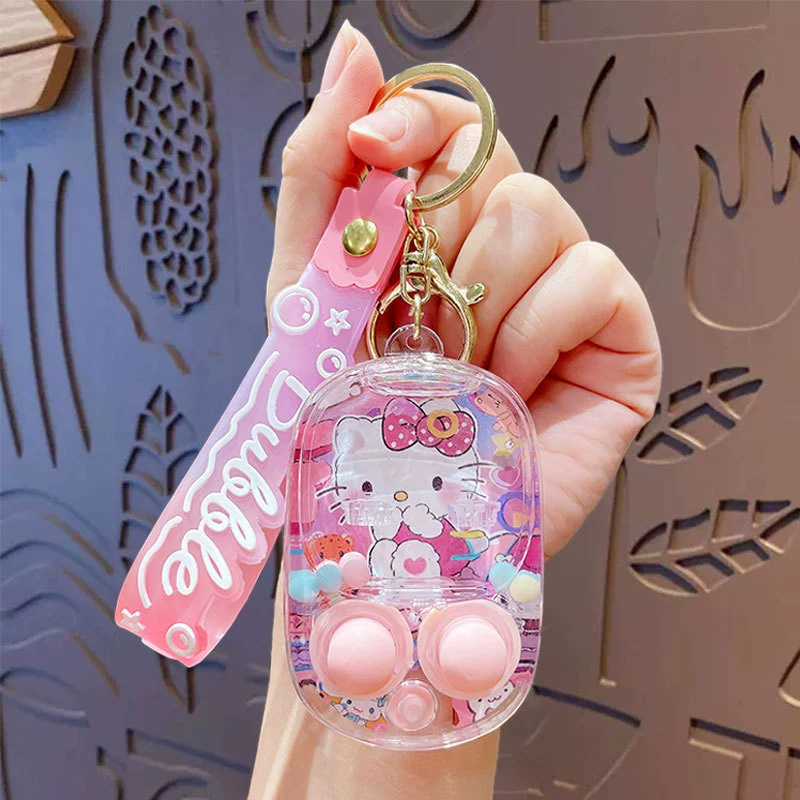 Sanrio, креативная игровая консоль, cartoon брелок, сумка-ключница, кулон, антистресс, оптом
