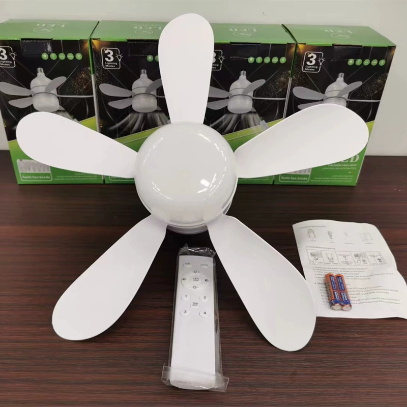 Air fan, bulb, LED remote control, new collection, three colors