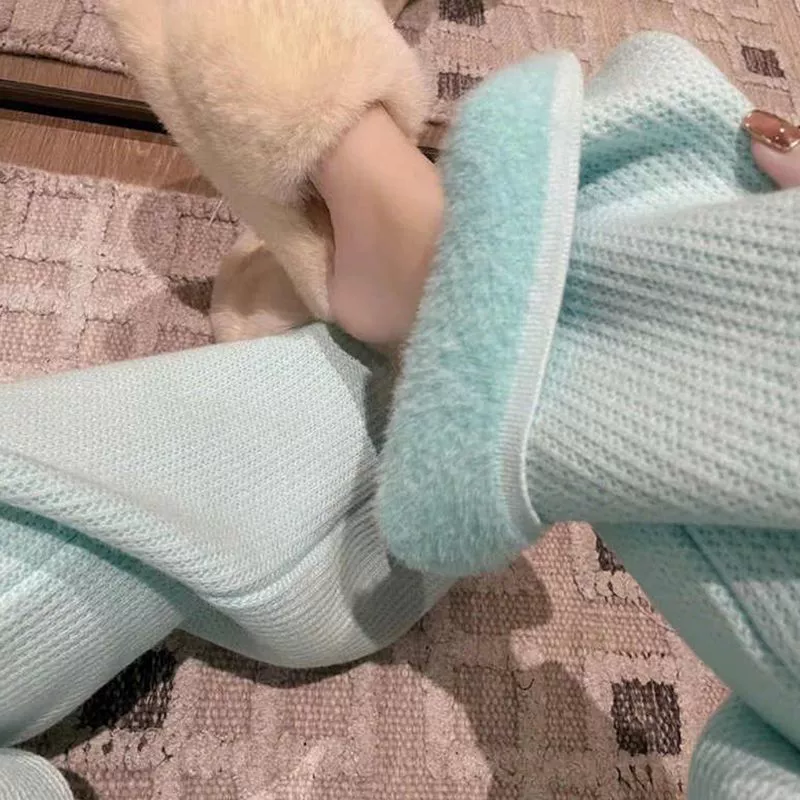 Европейские вафли широкие брюки для детей осенью и зимой