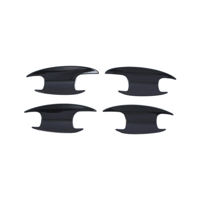 Suitable for 23 Mercedes-Benz GLC door bowl modified outer door handle glc outer door bowl glc door handle decoration paste H (Other Automotive Exterior Supplies) - paint-black