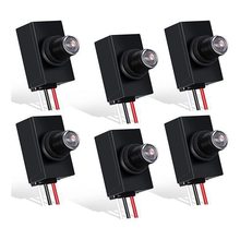 220V投光灯LED灯暗装款外探头光感应光控模块路灯光控开关
