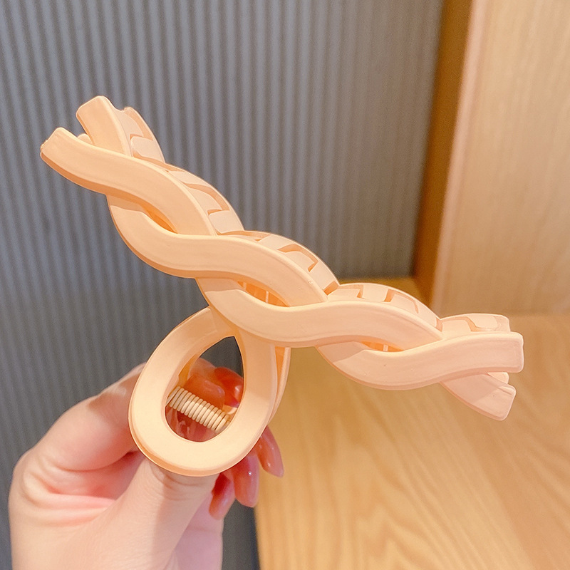 Celebridad de Internet 2021 nuevo baño lindo horquilla clip de pelo hembra espalda Cabeza horquilla clip de tocado temperamento tiburón clip