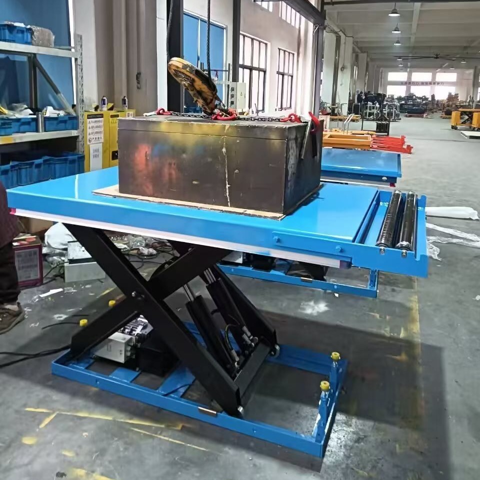电动液压固定剪叉式升降台仓库车间升降平台流水线升降机模具升降