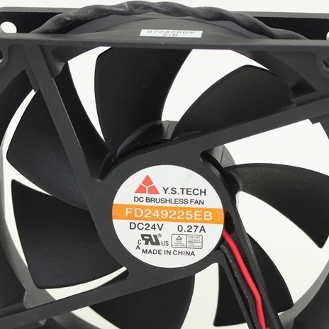 原箱全新元山 FD249225EB 24V 0.27A 9025 9cm 滚珠变频器风扇