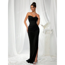 R 72987 Strapless Evening Dress Ĩ�ش�ɫ������羳����ͨ