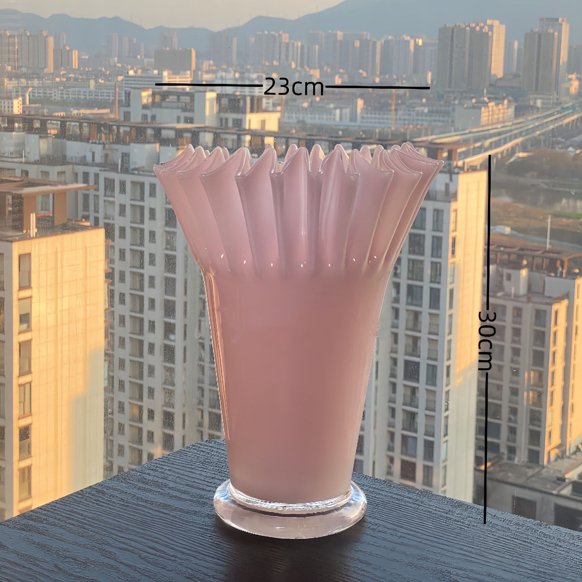 핑크 종이접기 대형