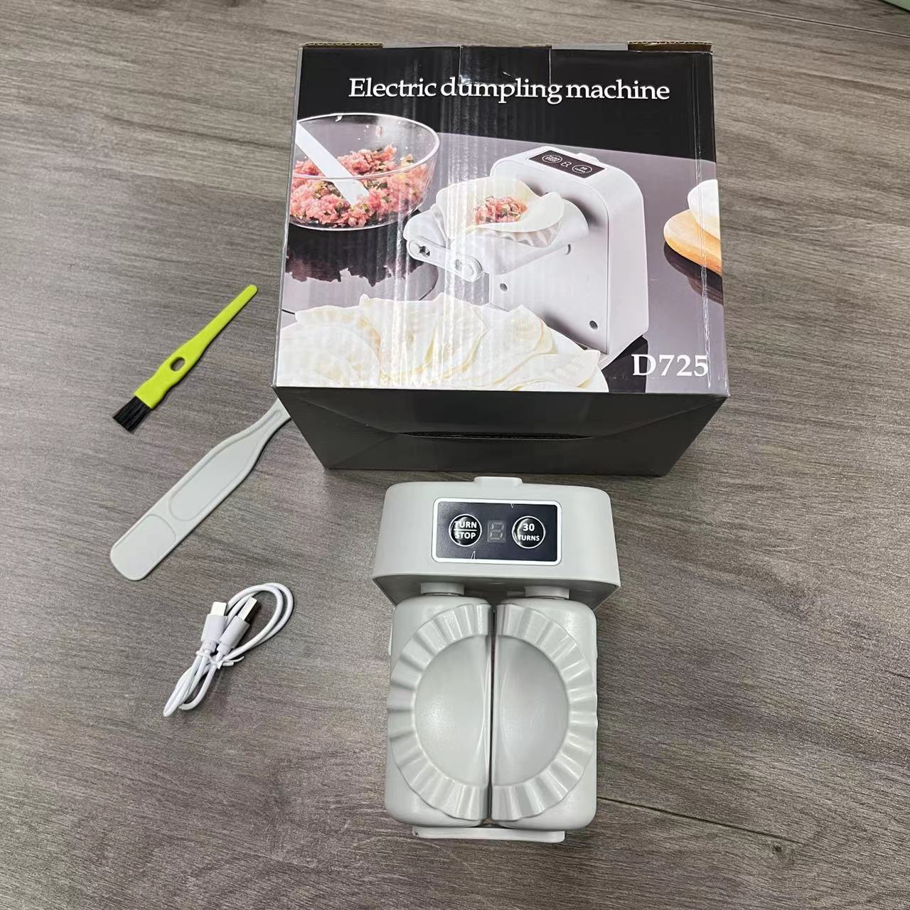 Fabricante de dumpling eléctrico hogar automático pequeño dumpling prensado máquina dumpling molde cocina dumpling perezoso hacer artefacto