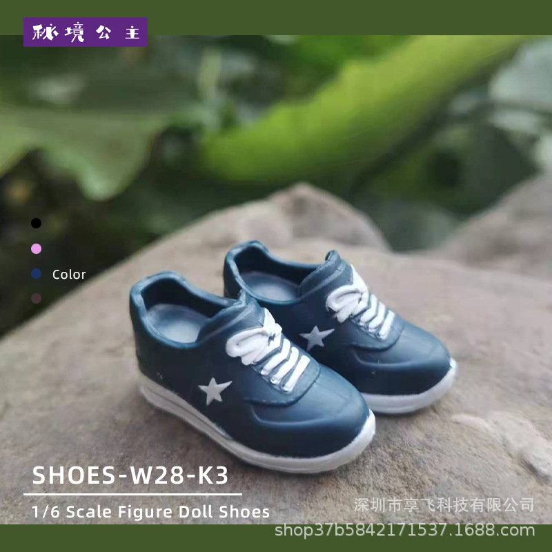 Zapatos de muñeca Barbie de 30cm licca supermodelo blythe melocotón azone ob zapatillas de deporte zapatos planos