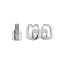 Silver double set