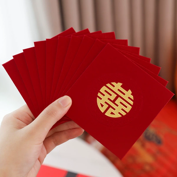 30 patterned happy red envelopes